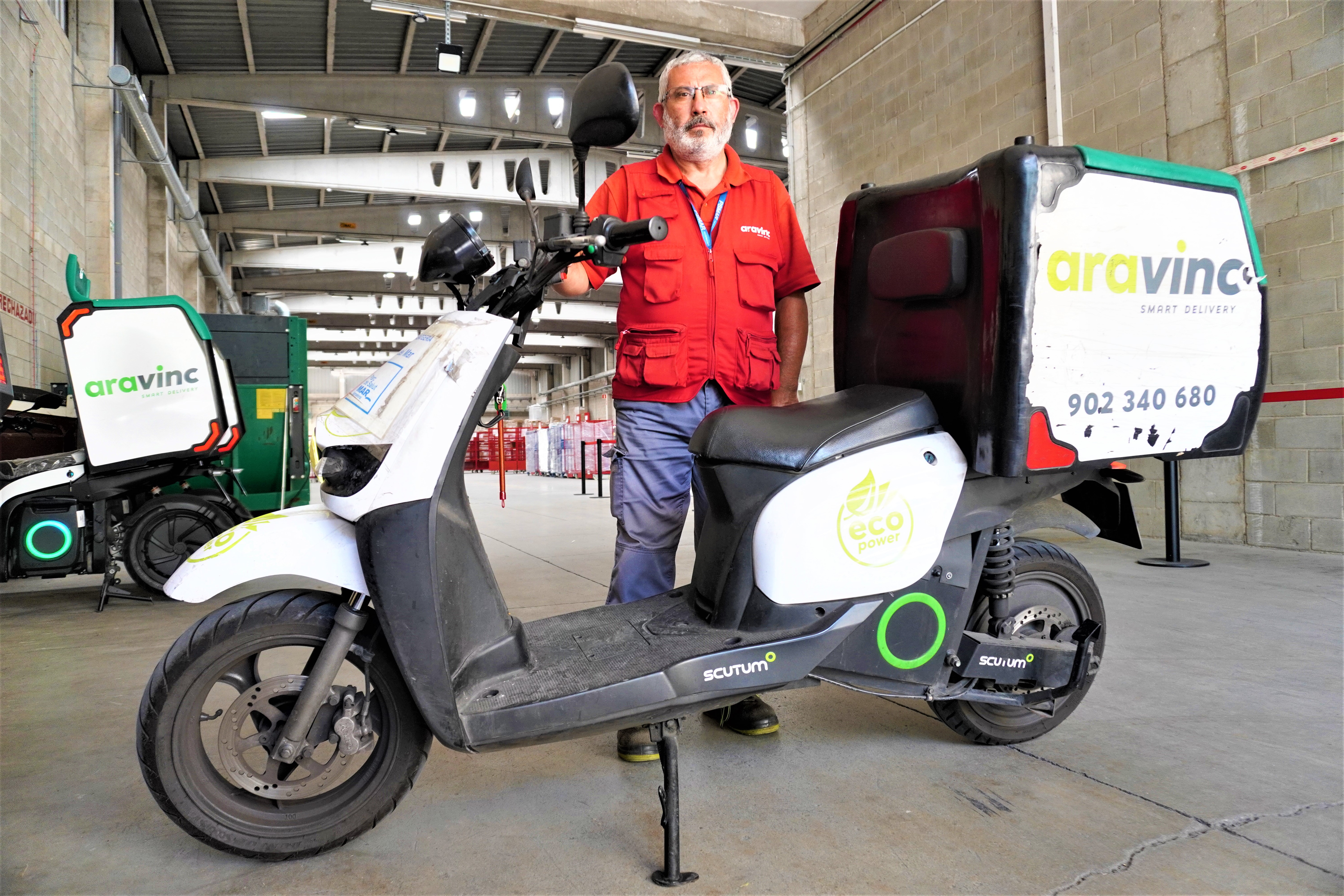 Ginés Cano Lopez hat über 100.000 km auf diesem Motorrad zurückgelegt
